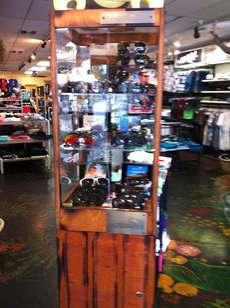 Overhead Surf Shop
"M'ville Sunglasses display. Overhead Surf Shop, John's Pass FL. Heading home today. Bummer." (From May 7 2011.)

