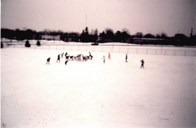 Snow football