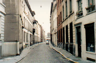Another street in Brussels