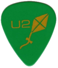 Bono guitar pick